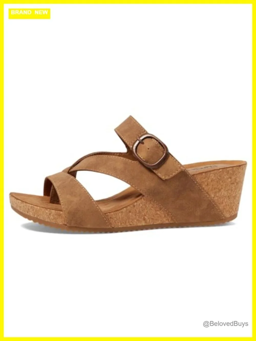 Wedge Sandals with Comfort Footbed and Flexible Outsole